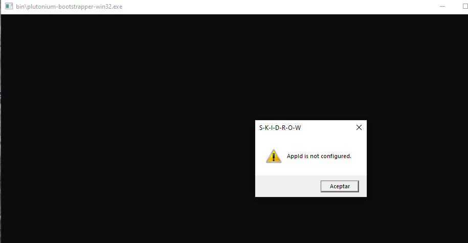 Appit is not configured.png