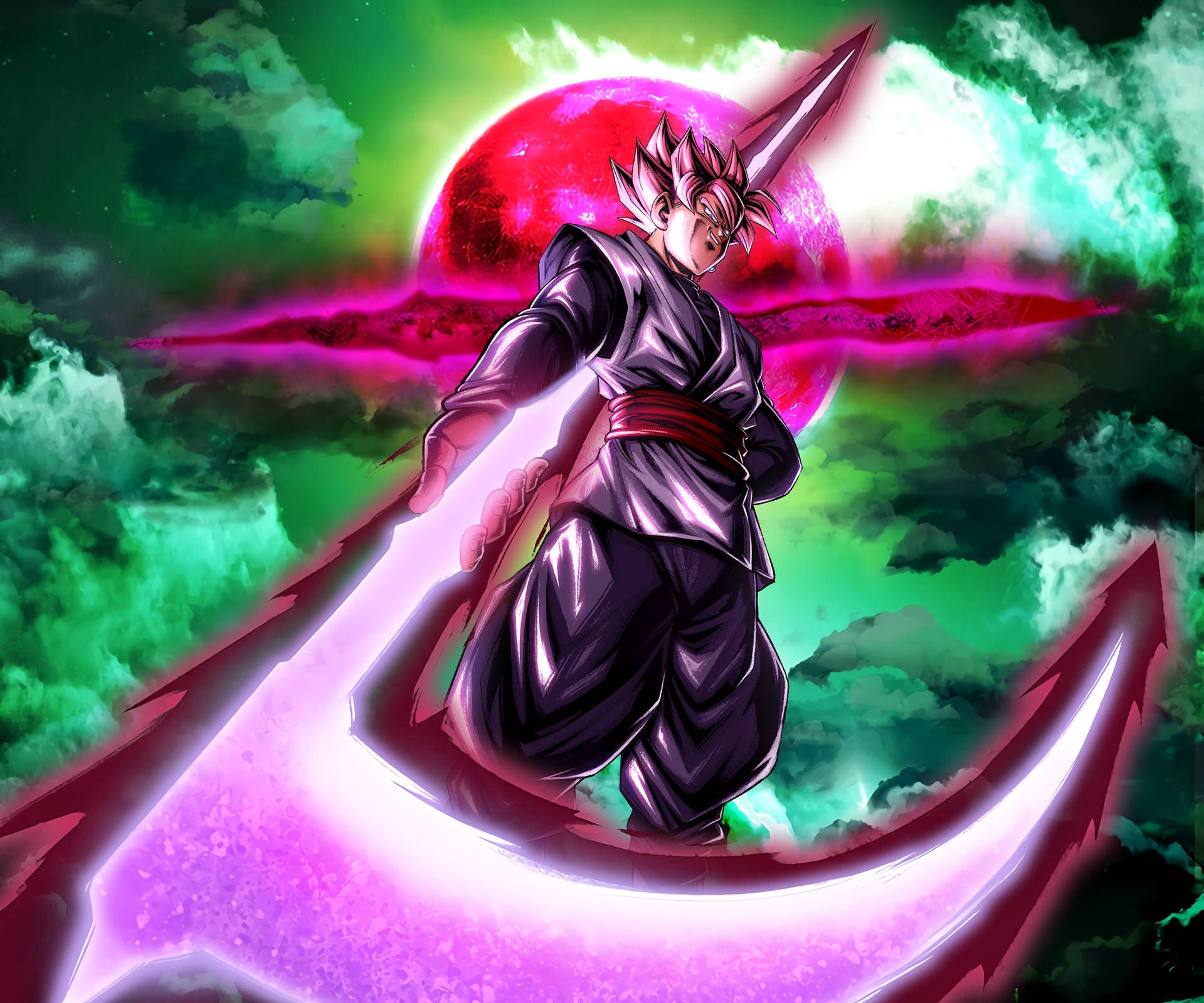 Goku Black Demon Time Menu Screen