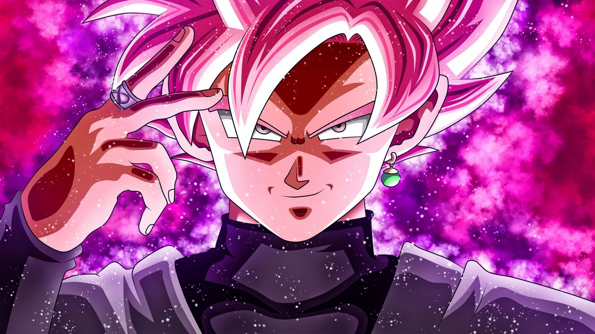 Goku Black Demon Time Menu Screen