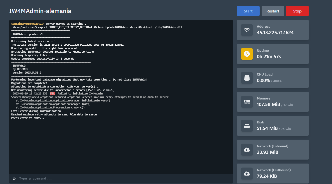 install and configure pterodactyl panel on your server