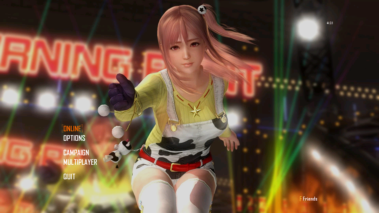 Main Menu - Dead or Alive 6