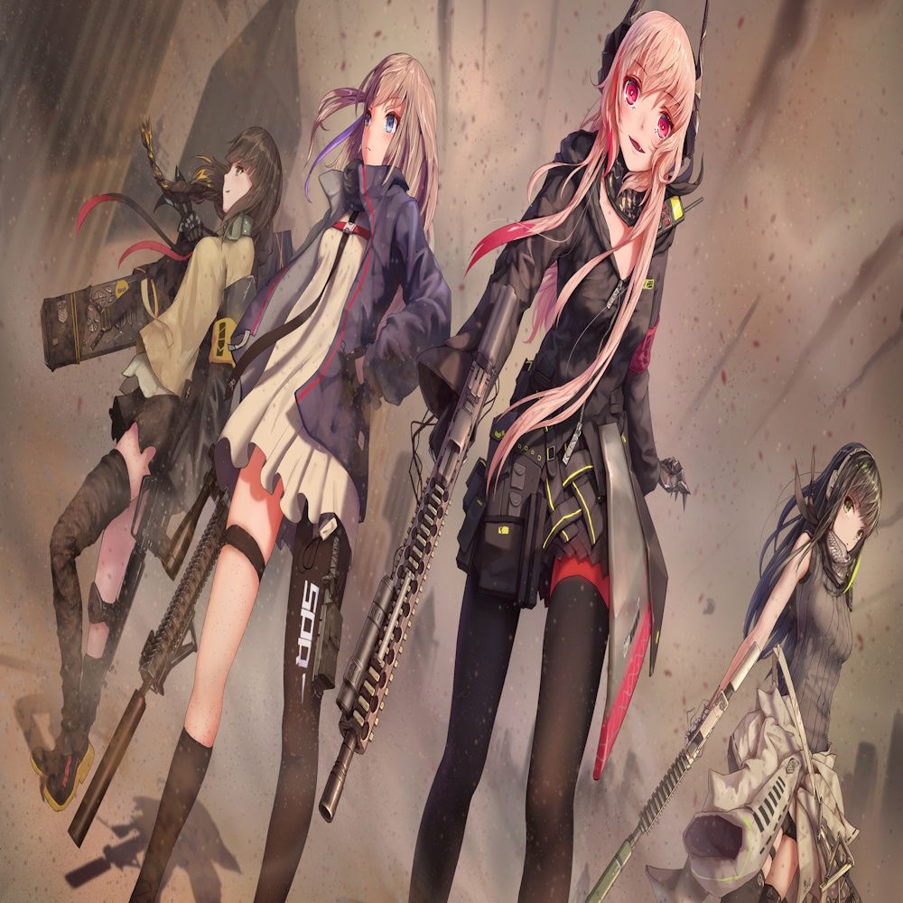 Girls Frontline Menu Screens for zombies | Plutonium