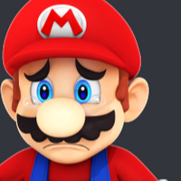 sad Mario